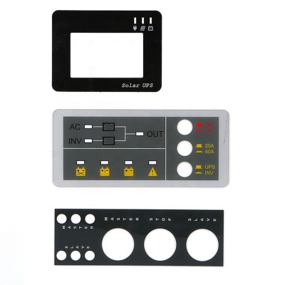 Custom Household Appliances Keypad Button Membrane Switch Graphic Overlays